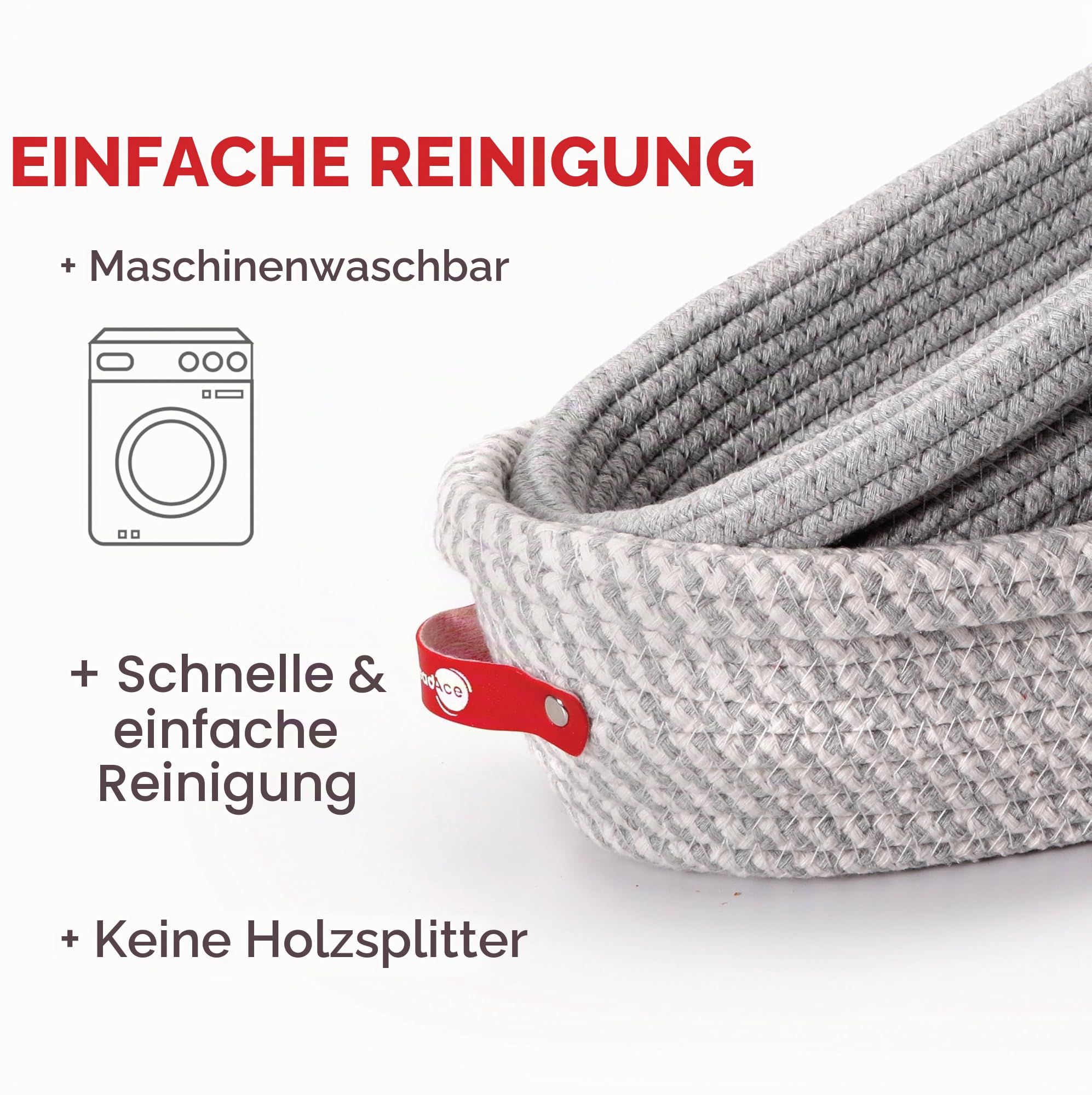 KneadAce Banneton Brotgärkorb-Set aus Baumwollseil, 2 x ovaler Brotkorb mit Einlagen und Abdeckungen für handwerkliches Brotbacken, Sauerteigbrot Backzubehör