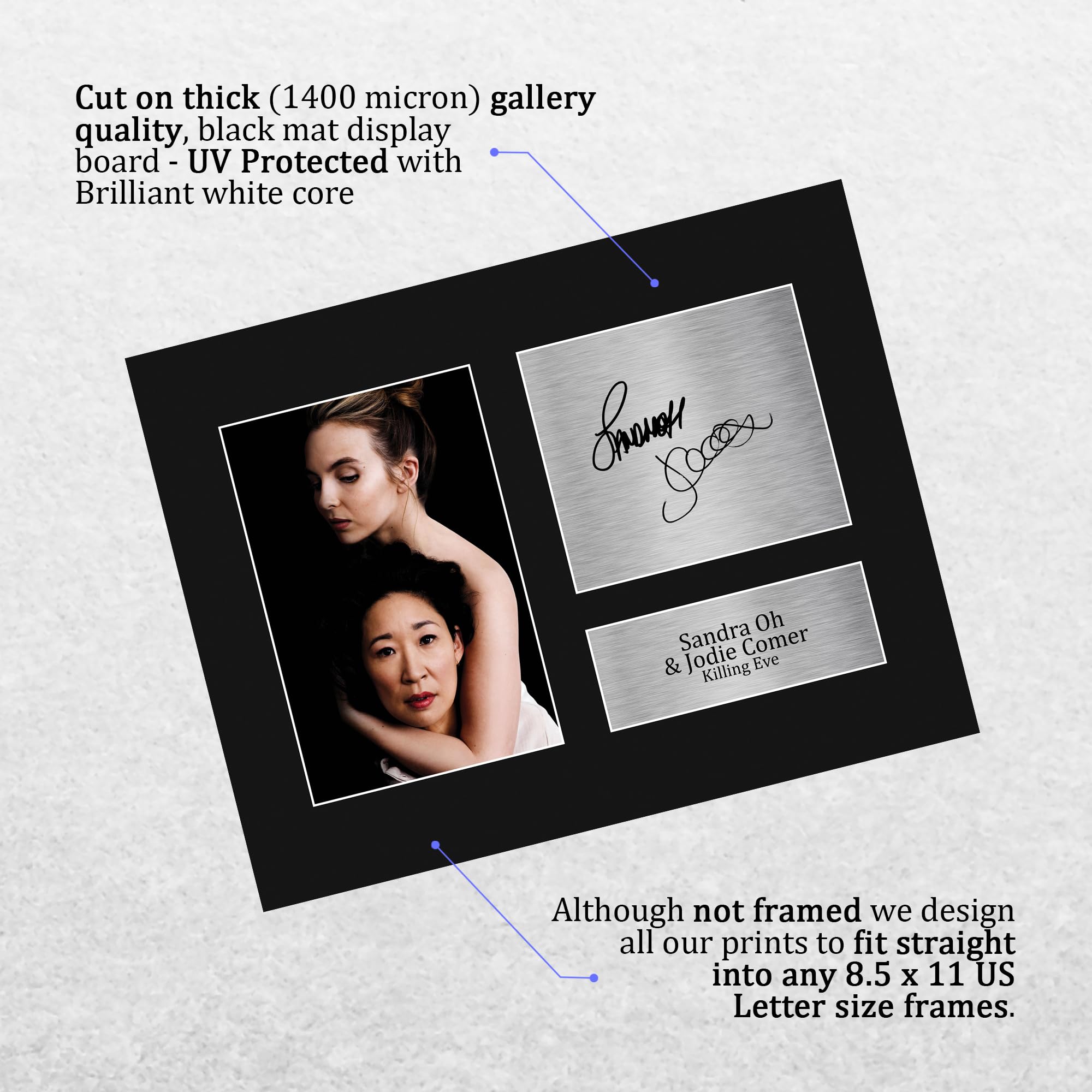 Amazon.com: HWC Trading Sandra Oh & Jodie Comer Killing Eve Gifts