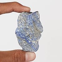 Vista 2 de GEMHUB Piedra suelta de lapislázuli de oro natural en bruto de 604.15 CT para pulir, cortar, pulir y lapidario, Gema, lapislázuli