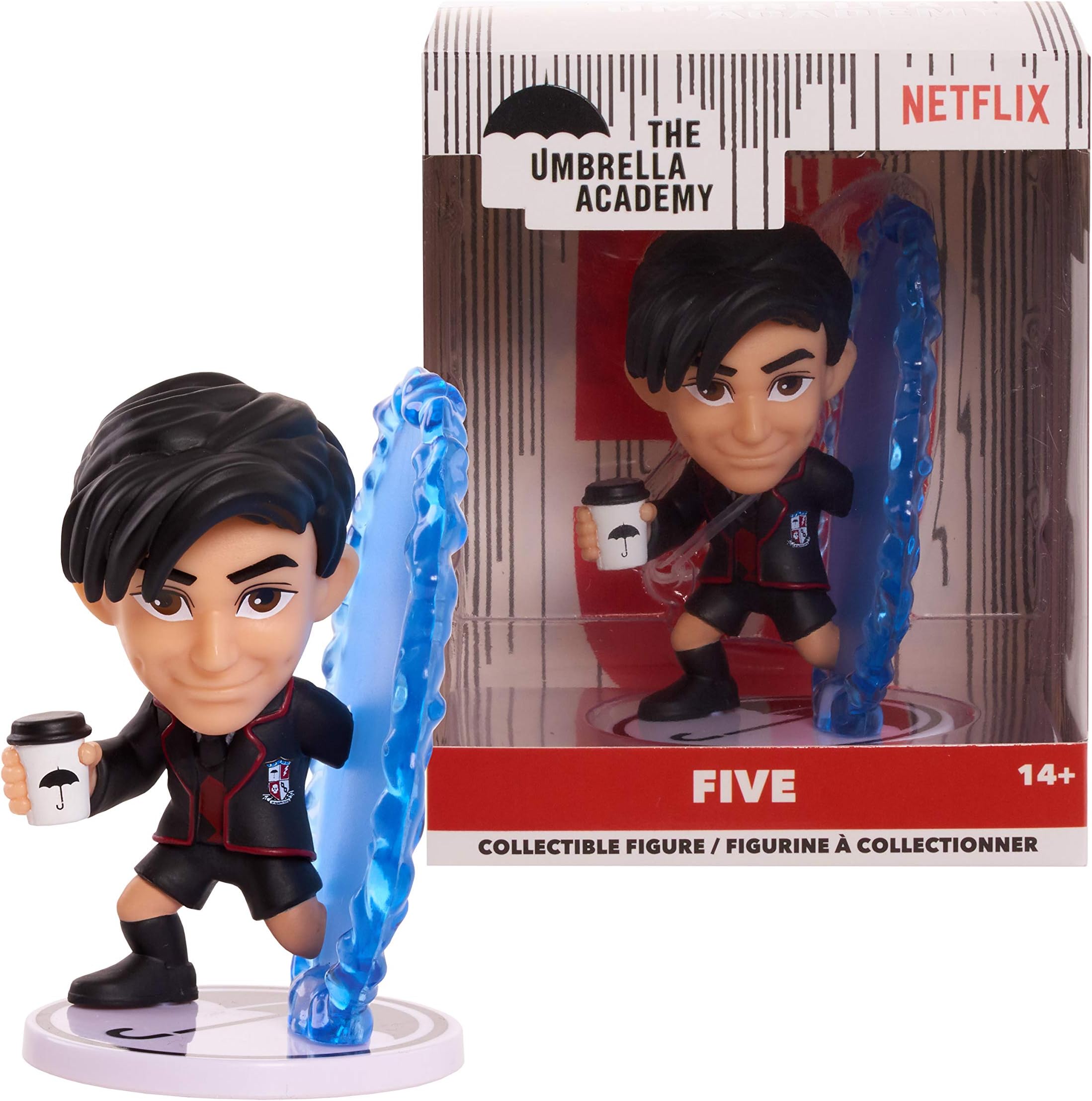 The Umbrella Academy 2.75โ Stylized Collectible Figure- Five, Kids Toys for Ages 14 Up by Just Play