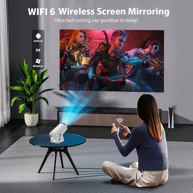 Electric-Focus Portable Projector 2025