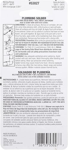 Miniatura 2 de Soldadura de alambre 95/5 - Cardado