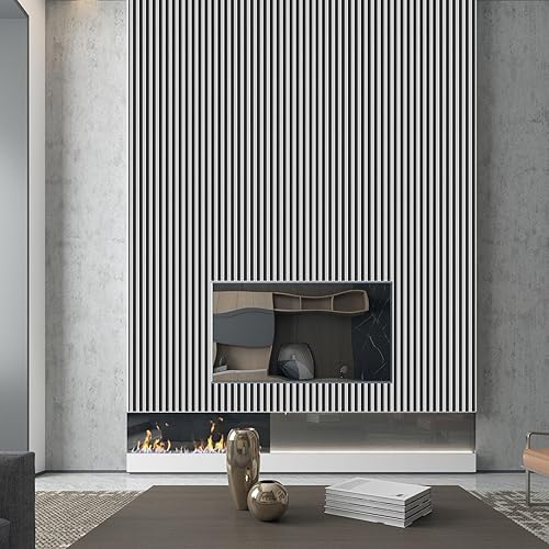 Miniatura 6 de weiseni Papel tapiz adhesivo para despegar y pegar, paneles de listones de grano de madera blanca y negra, encimeras, moderno, extraíble, apto para