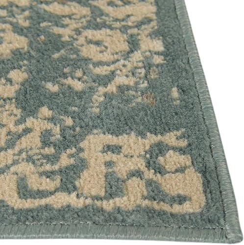 Miniatura 3 de Rugs.com Mojave Collection - Alfombra mediana verde de 5 x 8 pies, perfecta para dormitorios, comedores, salas de estar