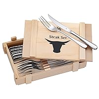 WMF Ranch set Posate 6 Persone in Acciaio Inox 18/10 Cromargan
