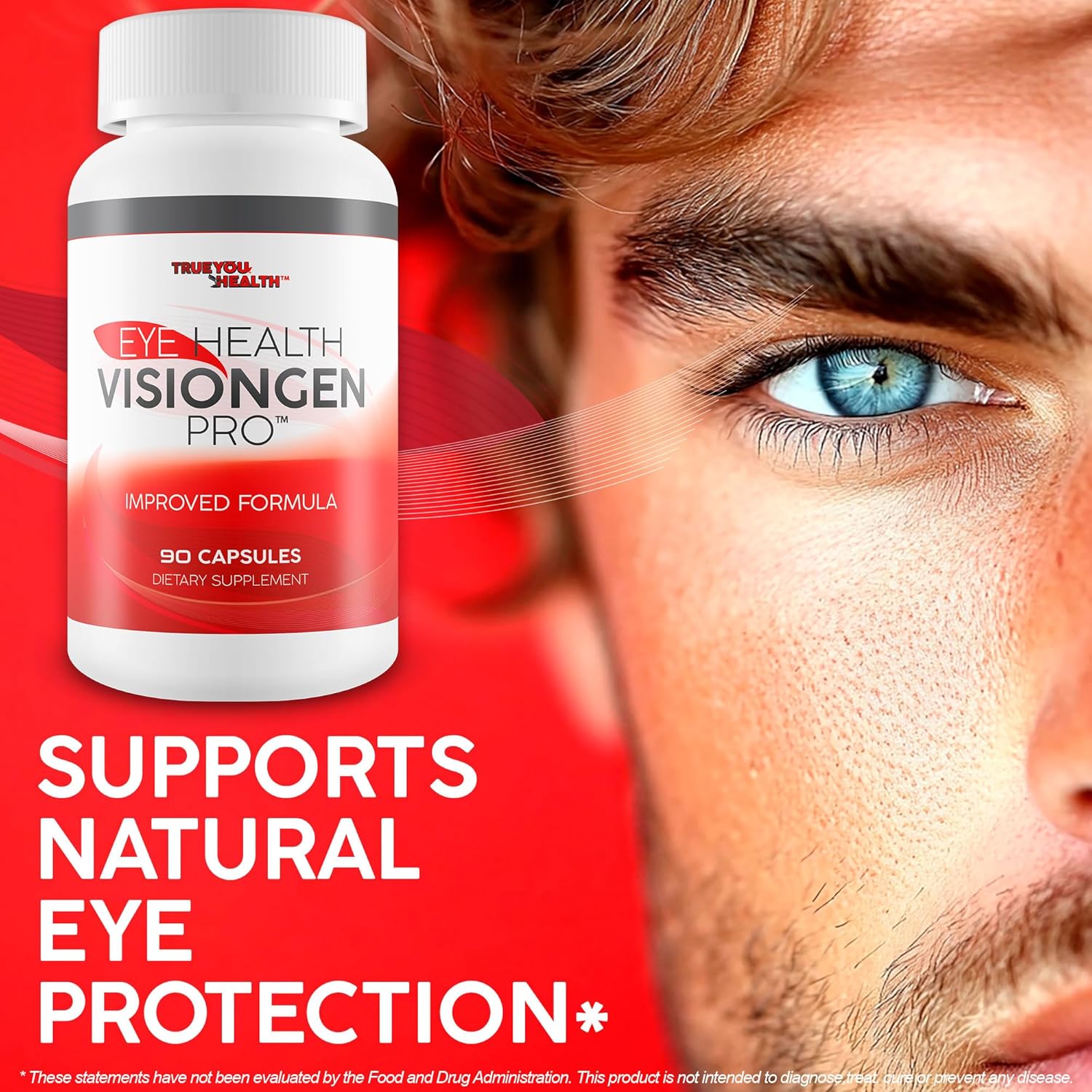 Eye Health Visiongen Pro - Improved Formula - Our Best Lutein Supplements for Eyes with Zeaxanthin and Vitamin A - Natural Vision Pills for Eyes - Natural Herbalstep 14 in One Advanced Eye Formula