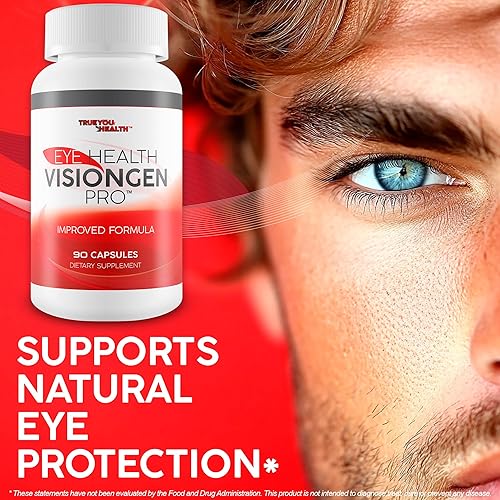Miniatura 5 de Eye Health Visiongen Pro - Fórmula mejorada - Nuestros mejores suplementos de luteína para ojos - Píldoras naturales para la visión - Nuestras