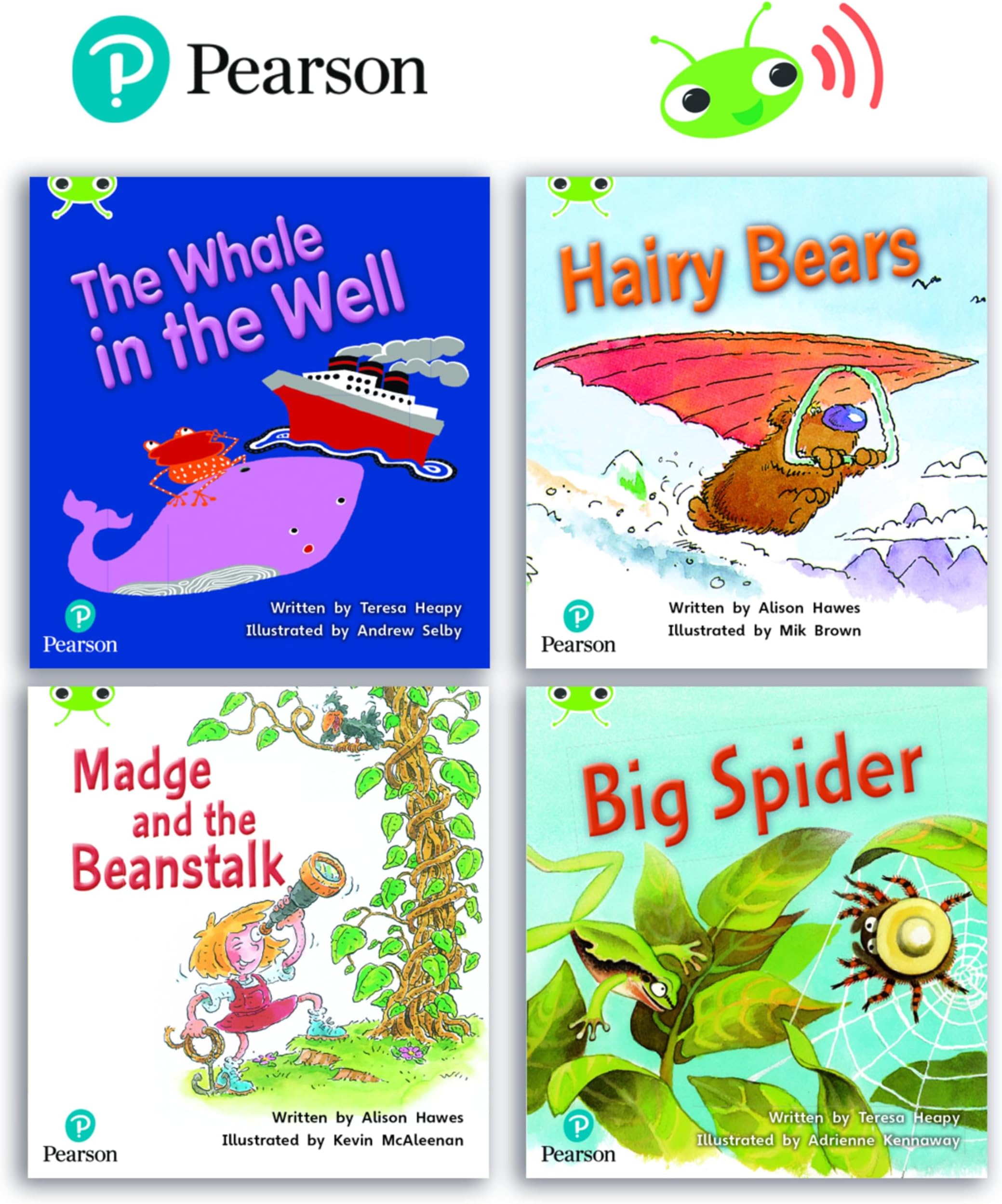 Learn to Read at Home with Bug Club Phonics: Phase 5 - Year 1, Terms 2 and 3 (4 fiction books)