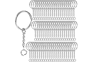 60PCS Key Chain Rings Keychain Rings Bulk: Your Go-To Source for Craft Key Ring