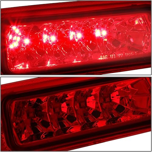 Miniatura 8 de DNA MOTORING 3BL-JGC99-LED-BK-SM - Luz de freno LED de tercera cola de carcasa negra compatible con Jeep Grand Cherokee 99-04