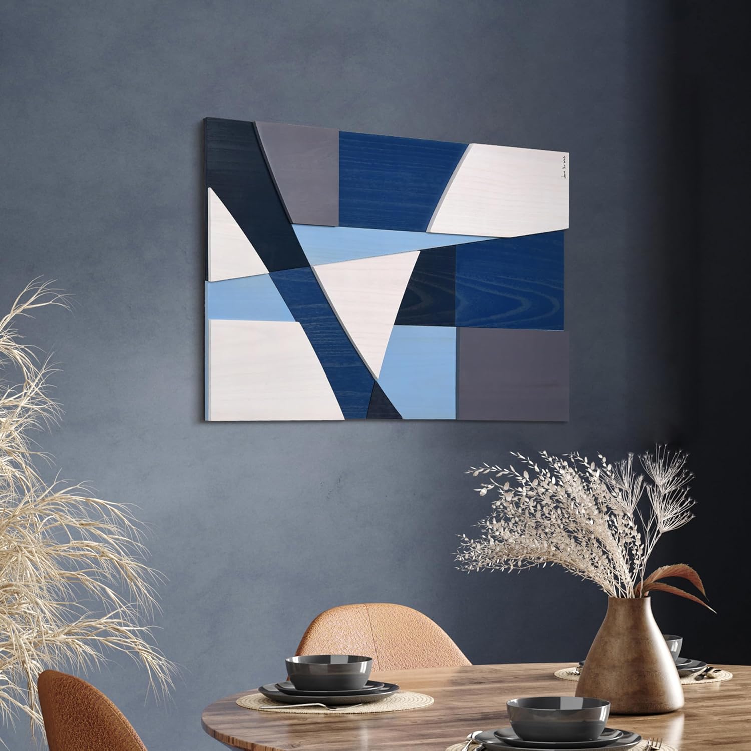 Empire Art Direct Moonlit Mist I II Hand Made Hand Finished Dimensional Solid Wood Abstracts Empire Art Direct Moonlit Mist I II Hand Made Hand Finished Dimensional Solid Wood Abstracts