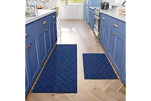Hicorfe Kitchen Rugs and Mats Sets: Comforting, Absorbent, and Slip-Resistant for Your Kitchen Bliss
