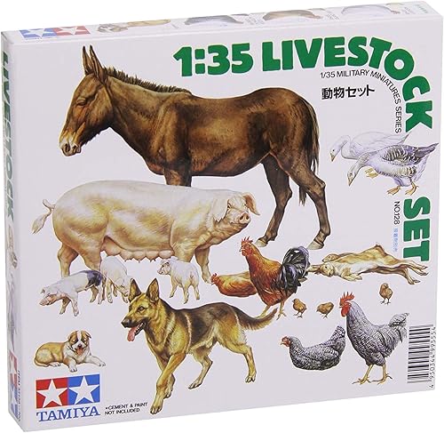 Tamiya Modelos Ganado Set Kit