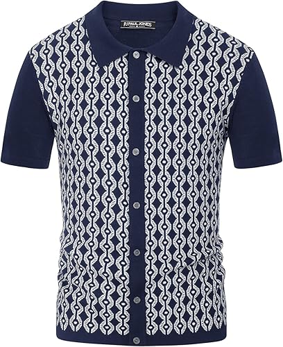 Miniatura 5 de PJ PAUL JONES Camisas polo vintage de los años 70 para hombre