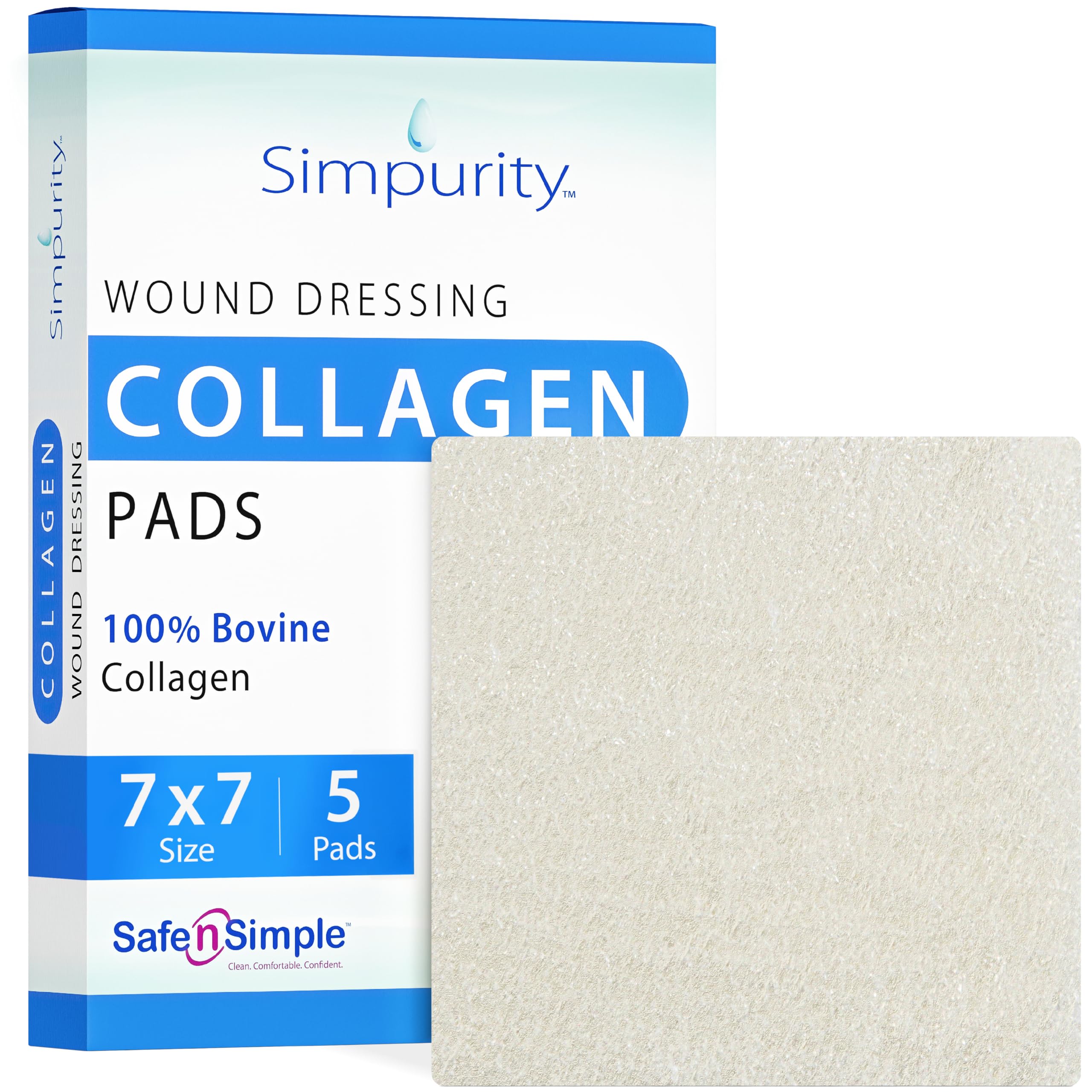 Powdered Collagen Wound Dressing - 1g Vials - 5 Count — Amazon image 11