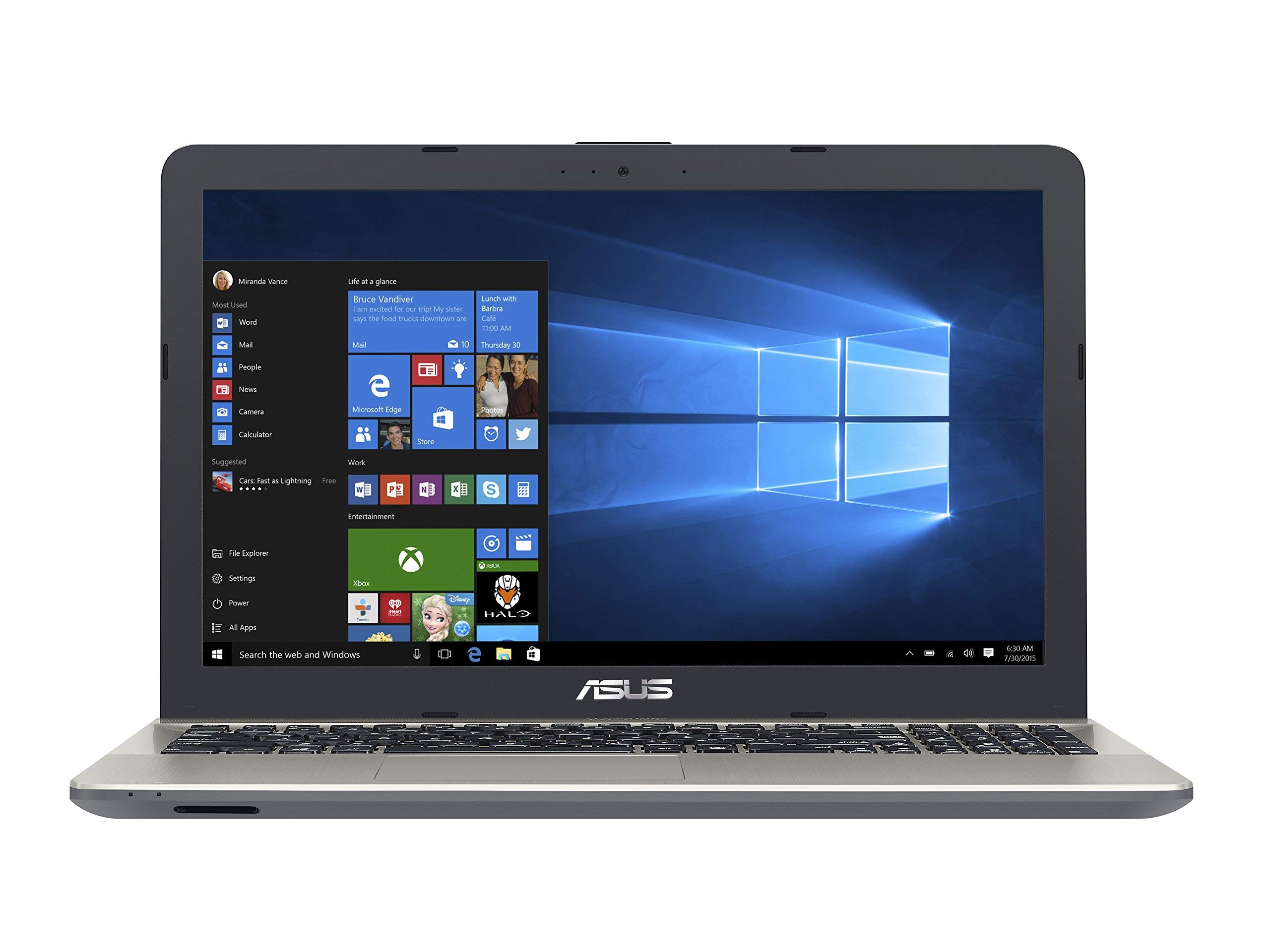 Windowsノート本体 ASUS AMD E1-6010 APU 4GB 500GB HHD Windowsノート本体 ASUS AMD E1-6010 APU 4GB 500GB HHD ASUS
