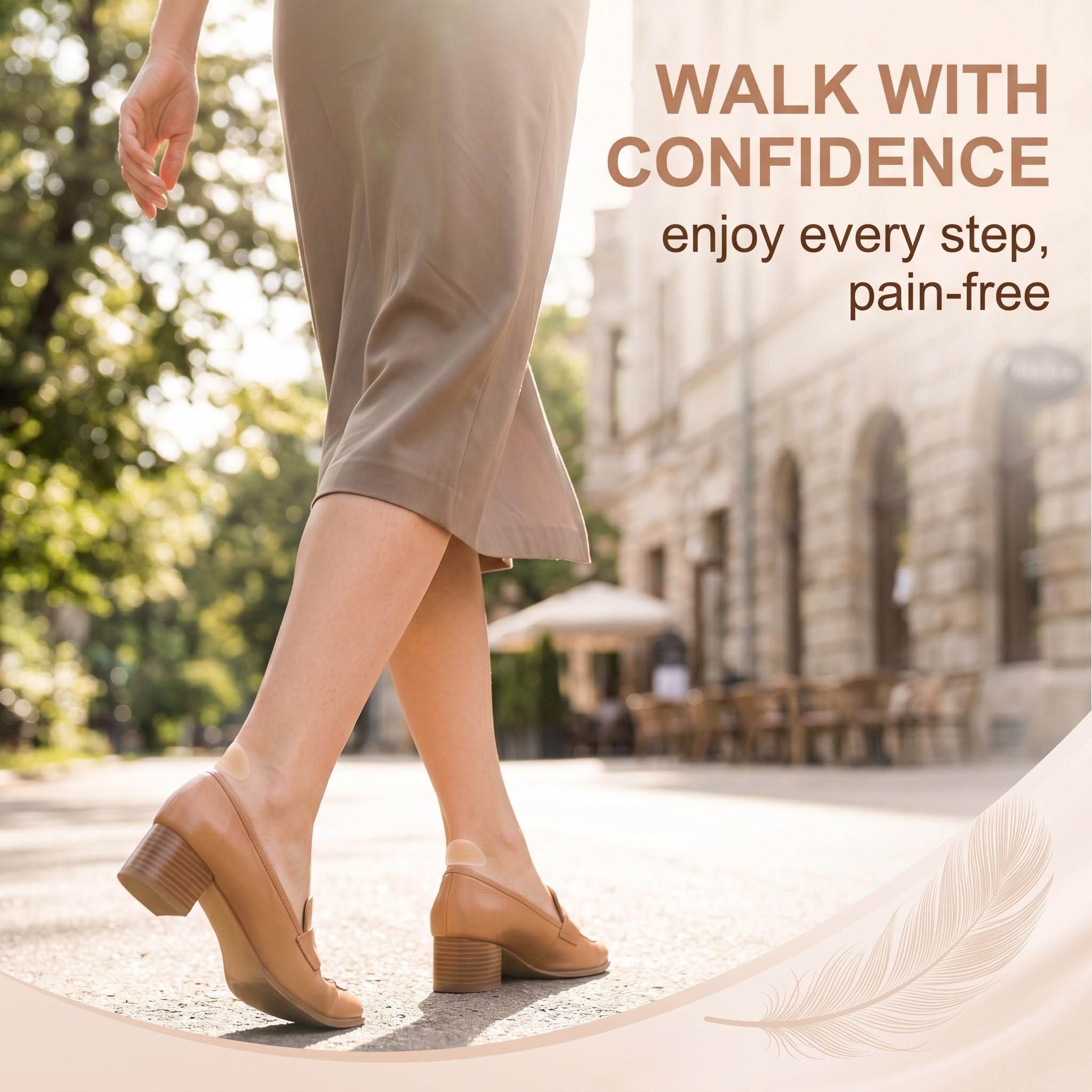 20 Cerotti per Vesciche Piedi in Gel Idrocolloide, 2 Forme Diverse, Protezione Talloni per Scarpe, Comfort e Protezione, Ideale per Scarpe Nuove