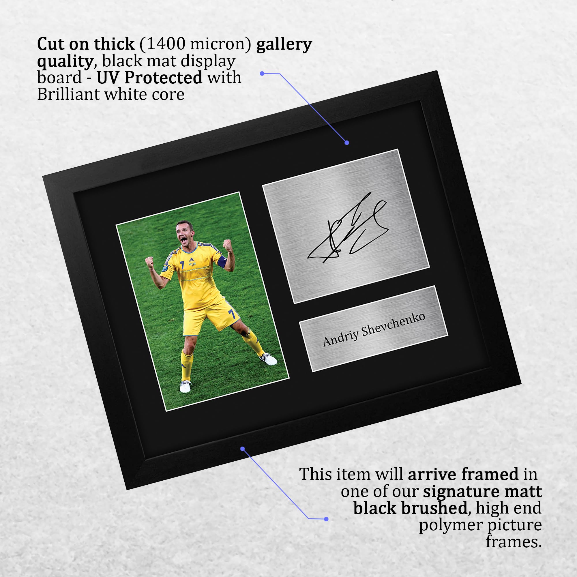 Amazon.com: HWC Trading Andriy Shevchenko Ukraine Gifts Printed