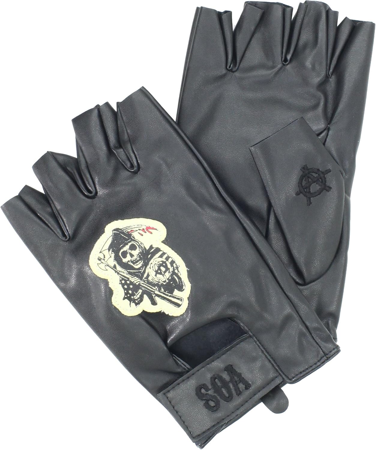 sons of anarchy handschuhe Men's Fingerless Crew Gloves, Black, One Size Ropa, Zapatos y Accesorios Farbe:Schwarz Anthrazit Rennradsattel für den Straßenradsport BB_BBRSHROTAD-FLT-160_1 For more details