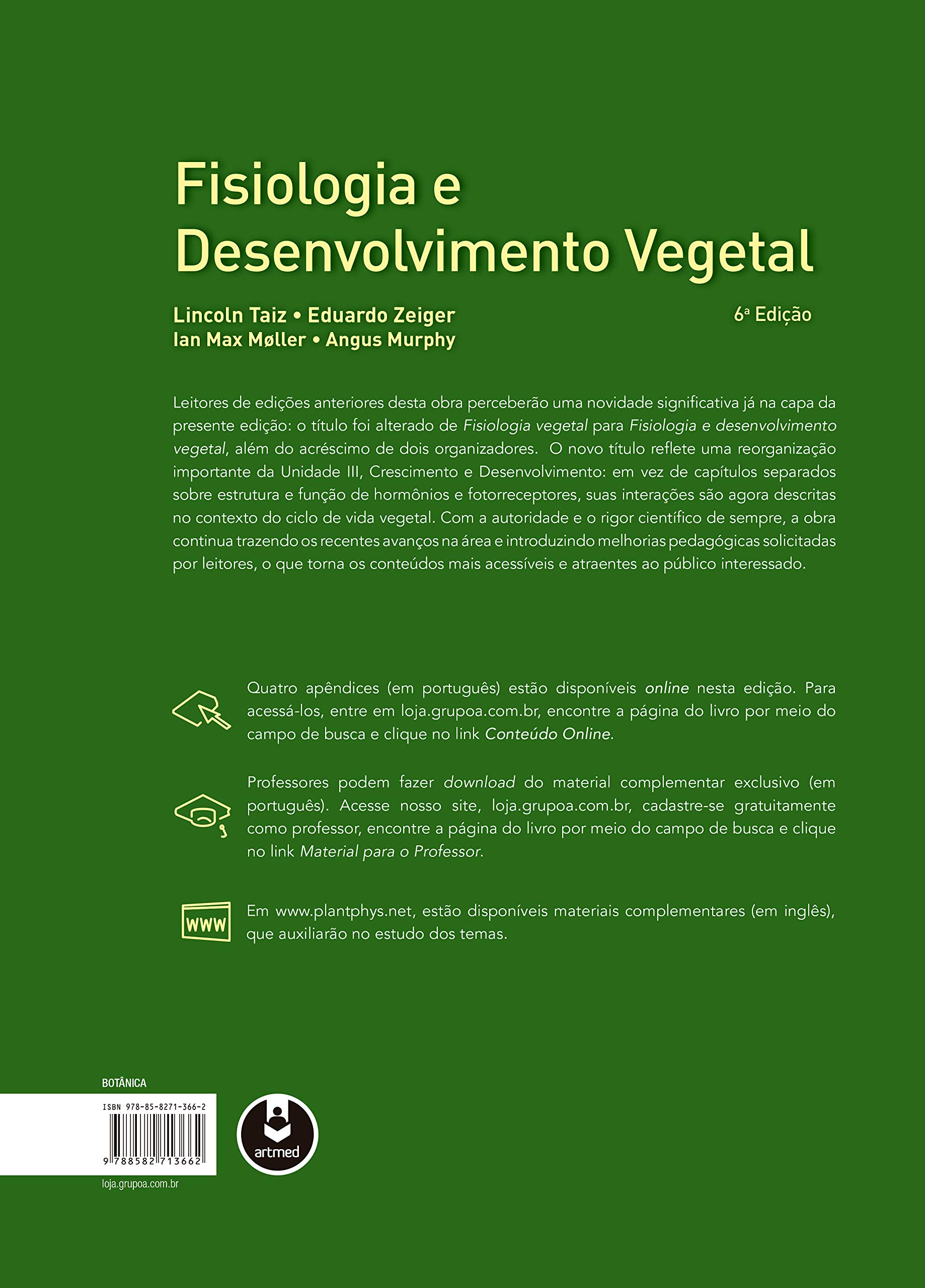 Fisiologia e Desenvolvimento Vegetal