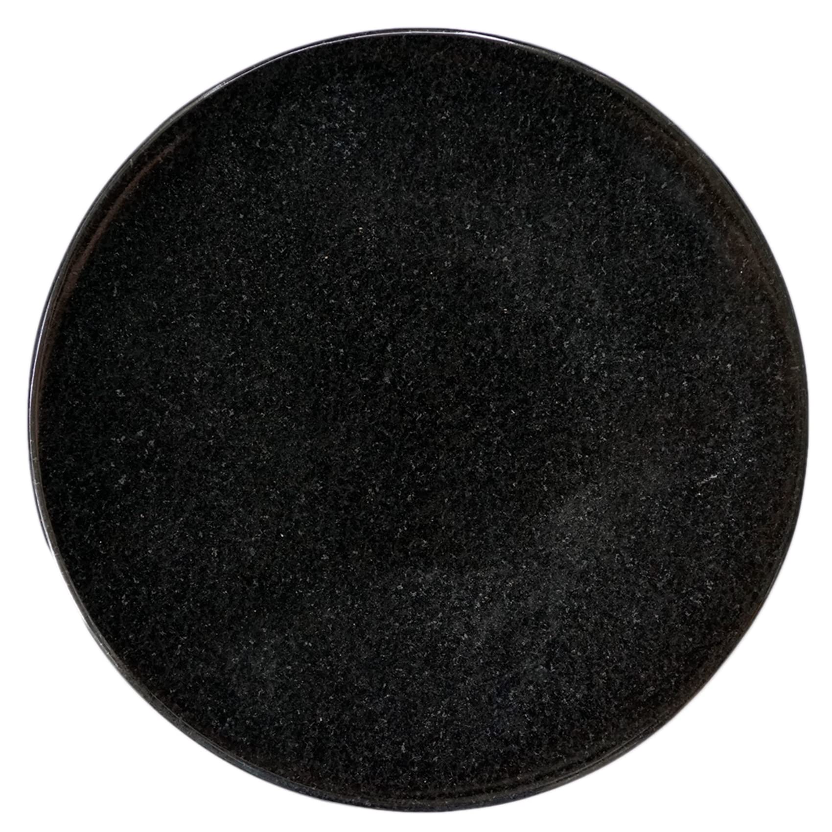 on-dish flat plate 300x150 with foot 御影石 on-dish flat plate