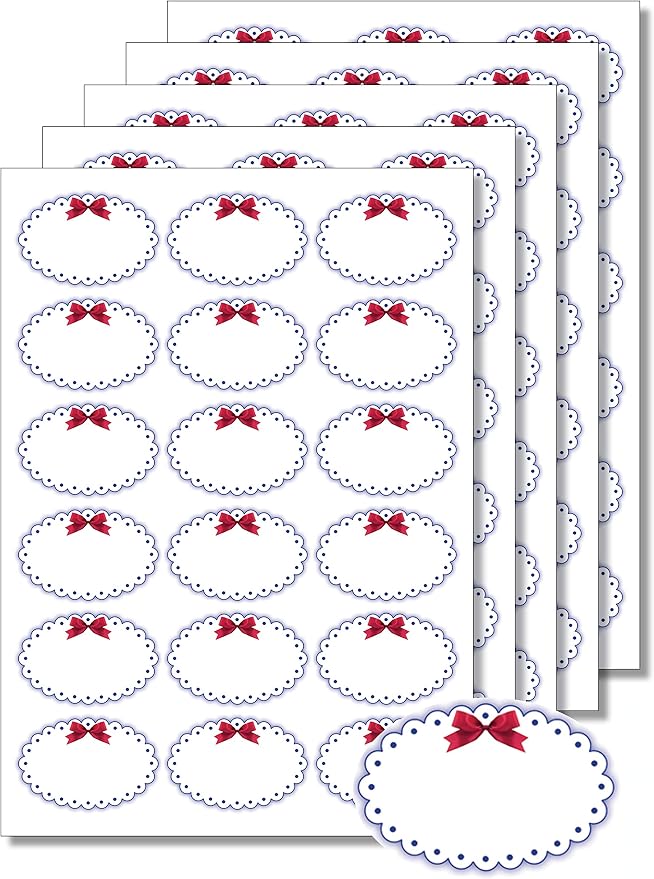 Lot de 130 étiquettes à épices rondes – Édition XL – 38 mm – Autocollants pour épices – farine, sel et sucre imperméable pour verres, boîtes et étagères (noir/blanc