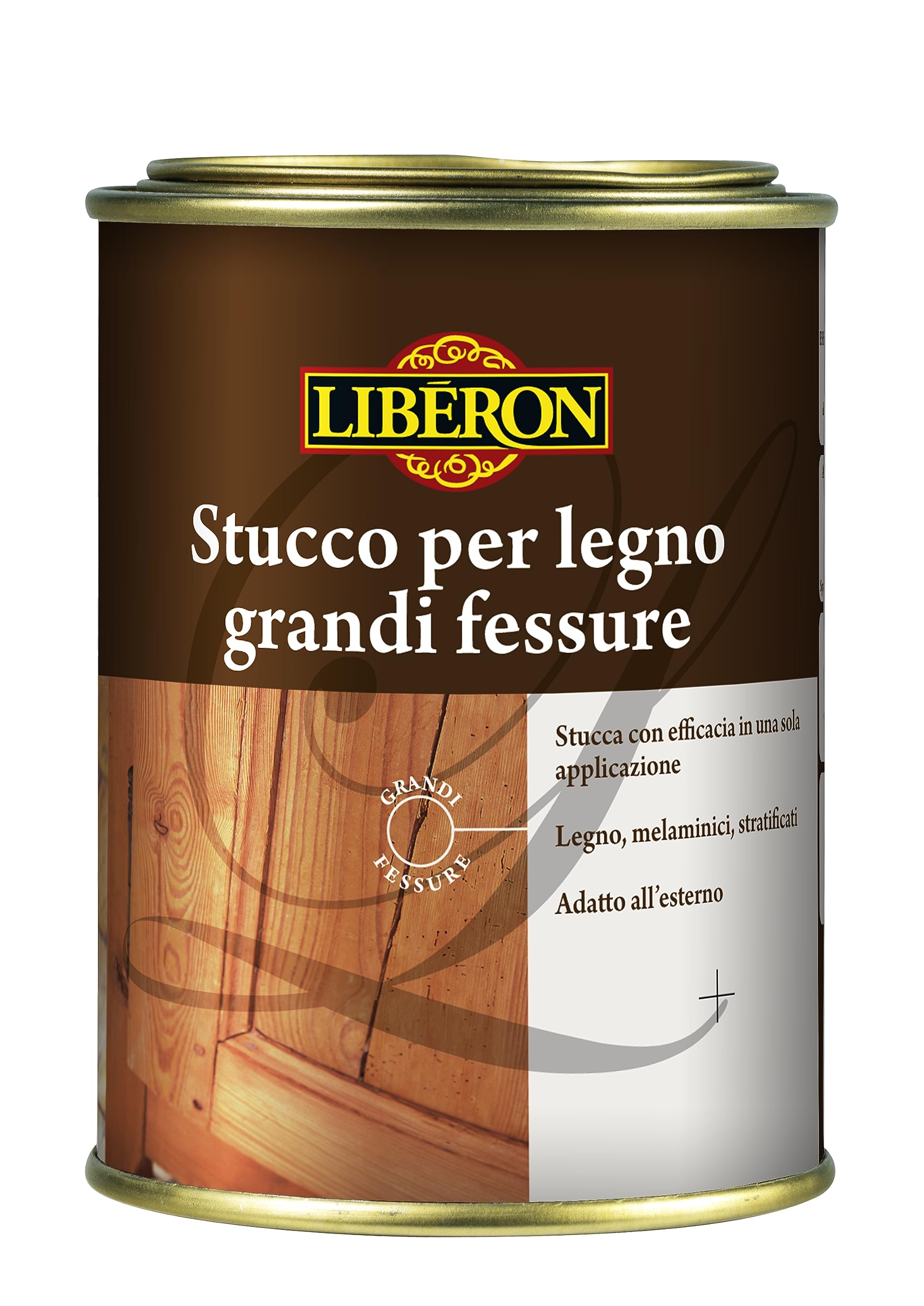Libéron Stucco per Legno Grandi Fessure Bianco 200 ml