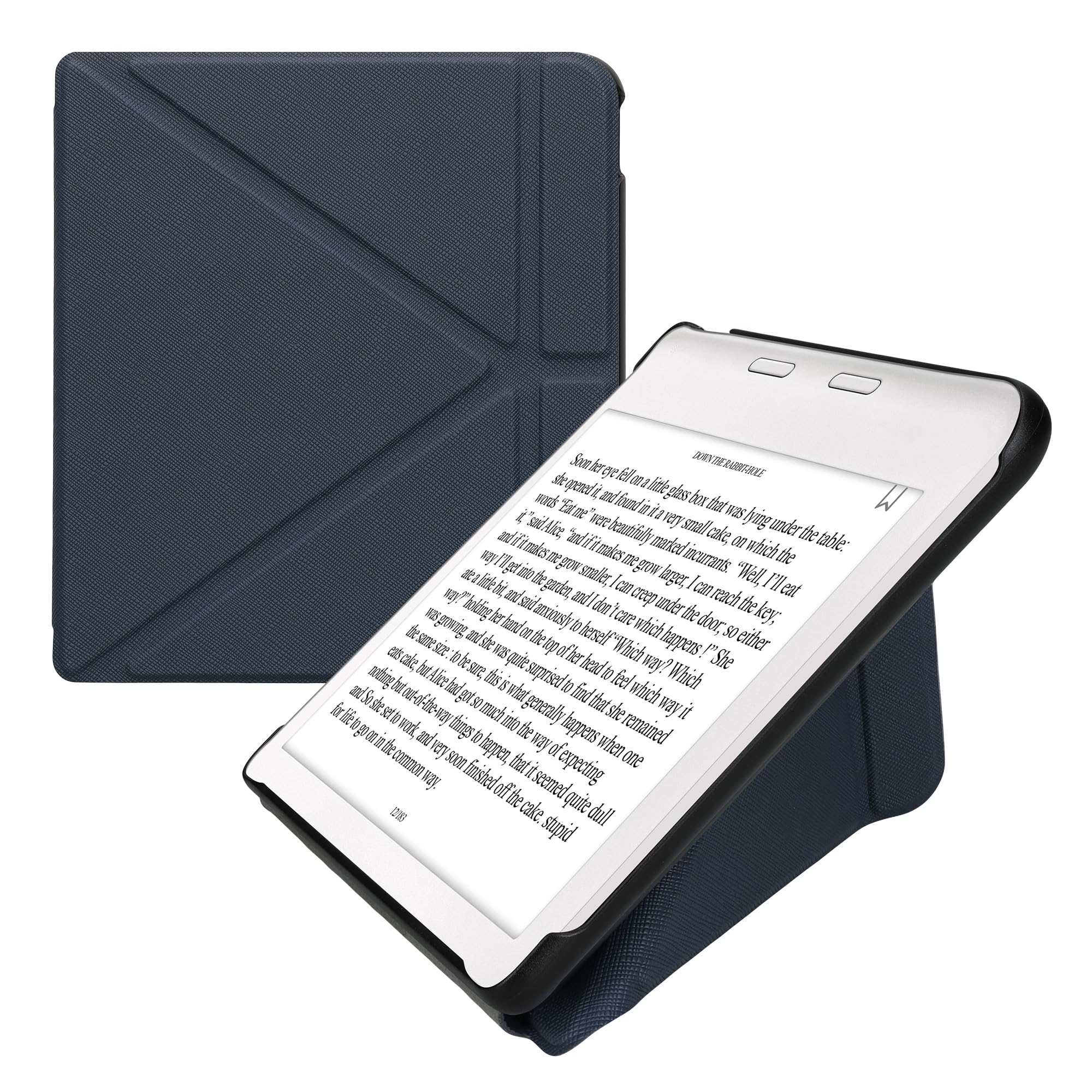 Amazon.com: kwmobile Origami Case Compatible with Kobo Libra