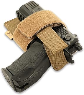 M-Tac Gun Holster for Concealed Carry with Hook and Loop System - CCW Pistol Holster - Concealed Carry Holster for Men and Women with a Fix