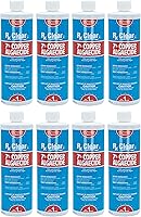 Vista 6 de Rx Clear 7% de algicida de cobre Mata y previene las algas para piscinas en el suelo y sobre el suelo Fórmula segura para nadadores Botellas