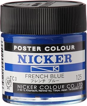 Nicker Poster Color 40ml 125 French Blue