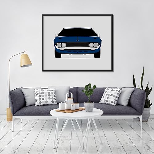 Miniatura 9 de Lamborghini Espada (1968-1978) Inspired Poster Print Wall Art Decor Handmade (Unframed)