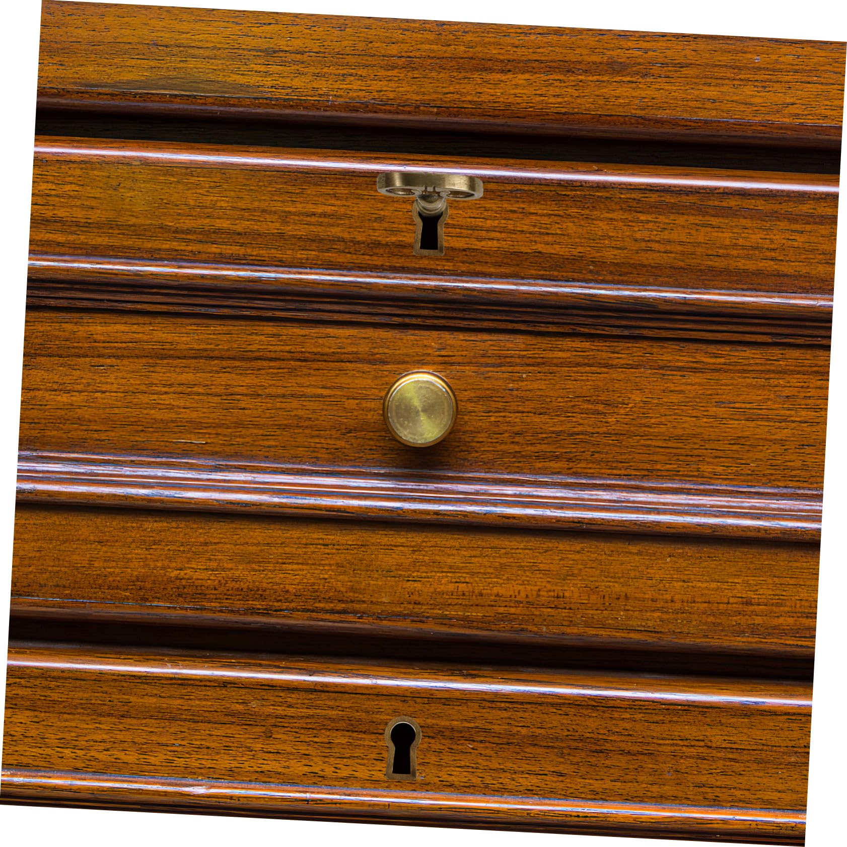 3 Pièces Serrure de Cabinet Cuivre Rétro Verrou Antique pour Boîte Aux Lettres Sécurisez Vos Documents avec Style