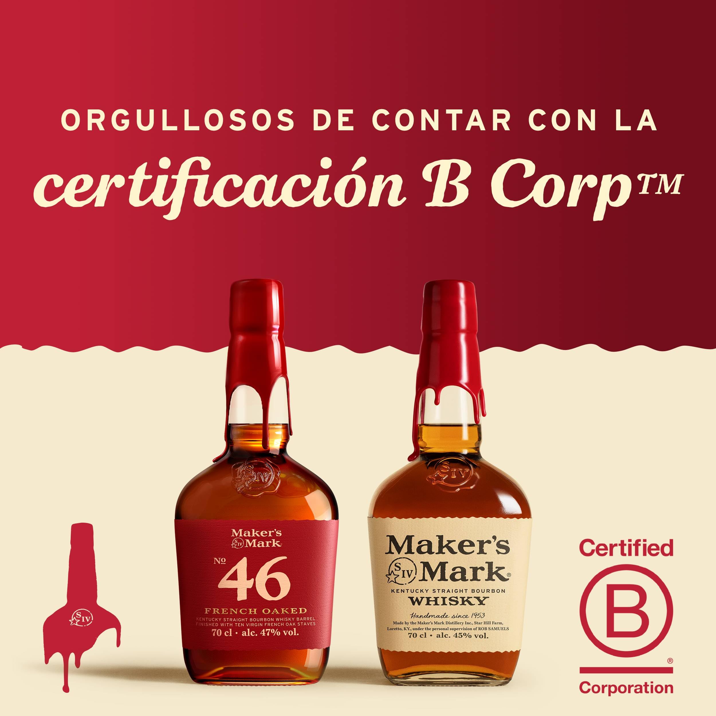 Maker's Mark Whisky Kentucky Straight Bourbon 70cl