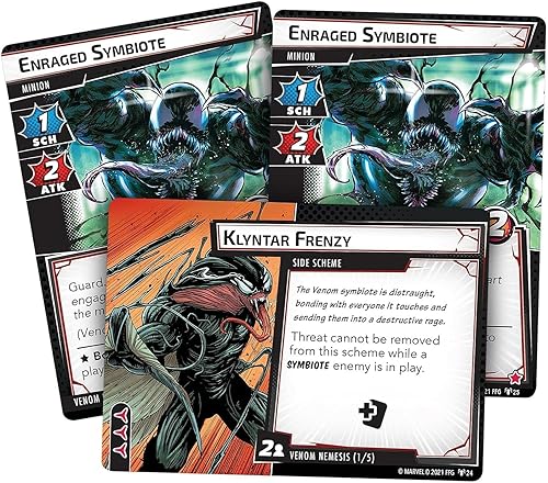 Miniatura 5 de Marvel Champions The Card Game Venom HERO PACK  Juego de estrategia de superhéroes, juego cooperativo para niños y adultos, a partir de 14 años, 1-4