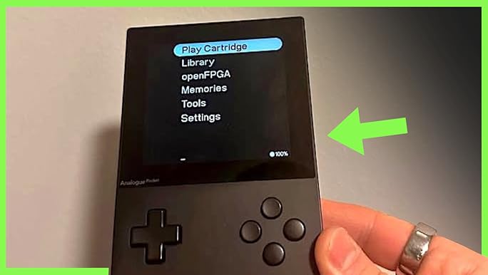 Analogue Pocket Console（ブラック）新品 Amazon.com: Analogue Pocket Console Black : Video Games