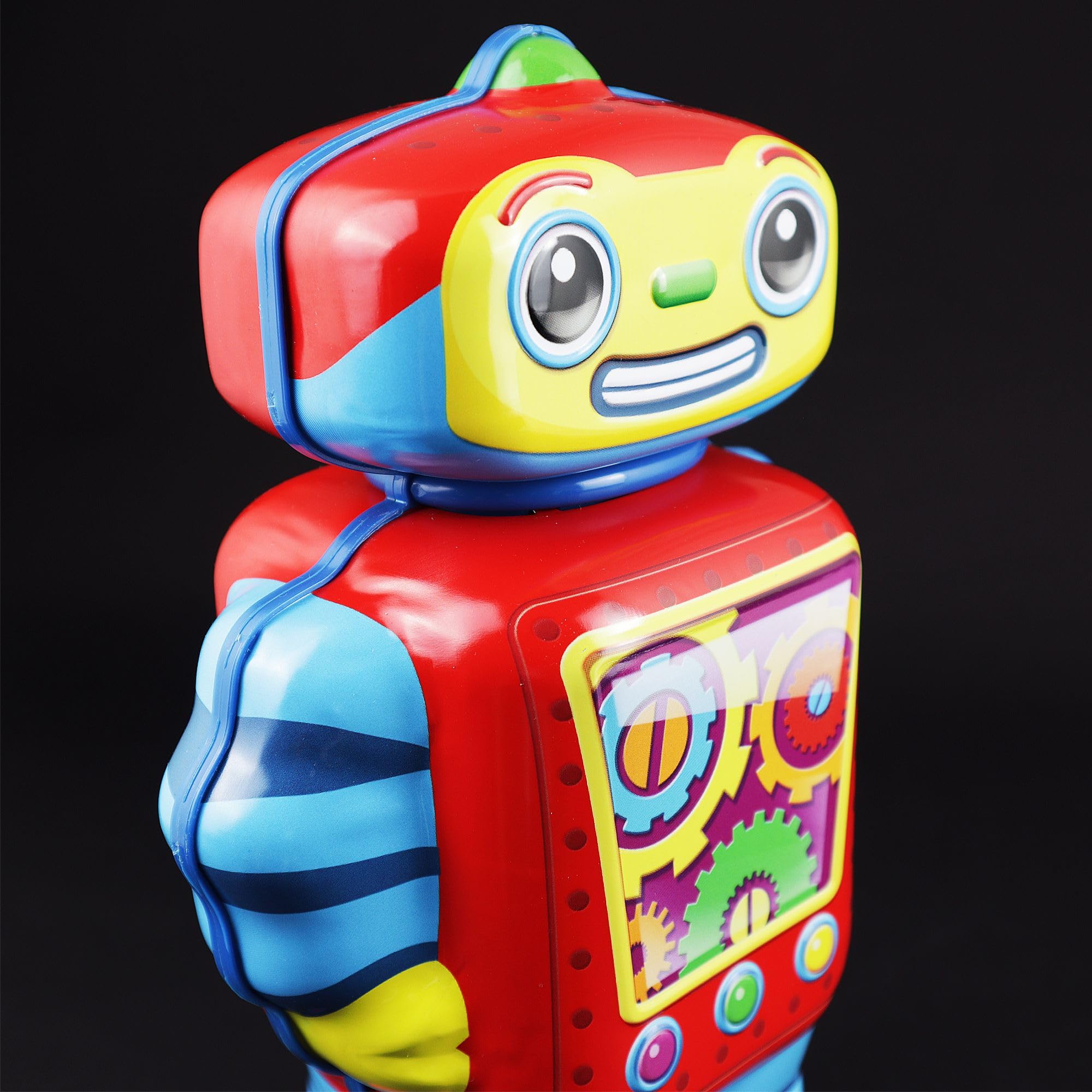 Freak Scene Giocattolo in Latta Robot Cosmo Grande Robot in Latta a Carica