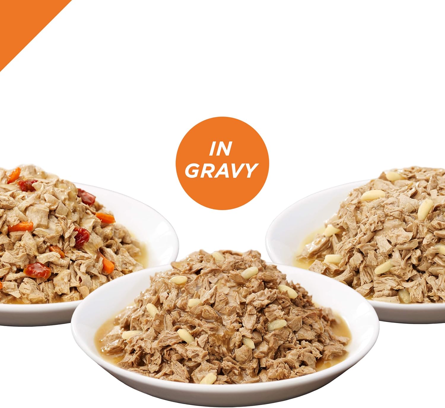 Purina Pro Plan Gravy Wet Cat Food Variety Pack, Chicken & Turkey Favorites - (24) 3 oz. Cans : Pet Supplies