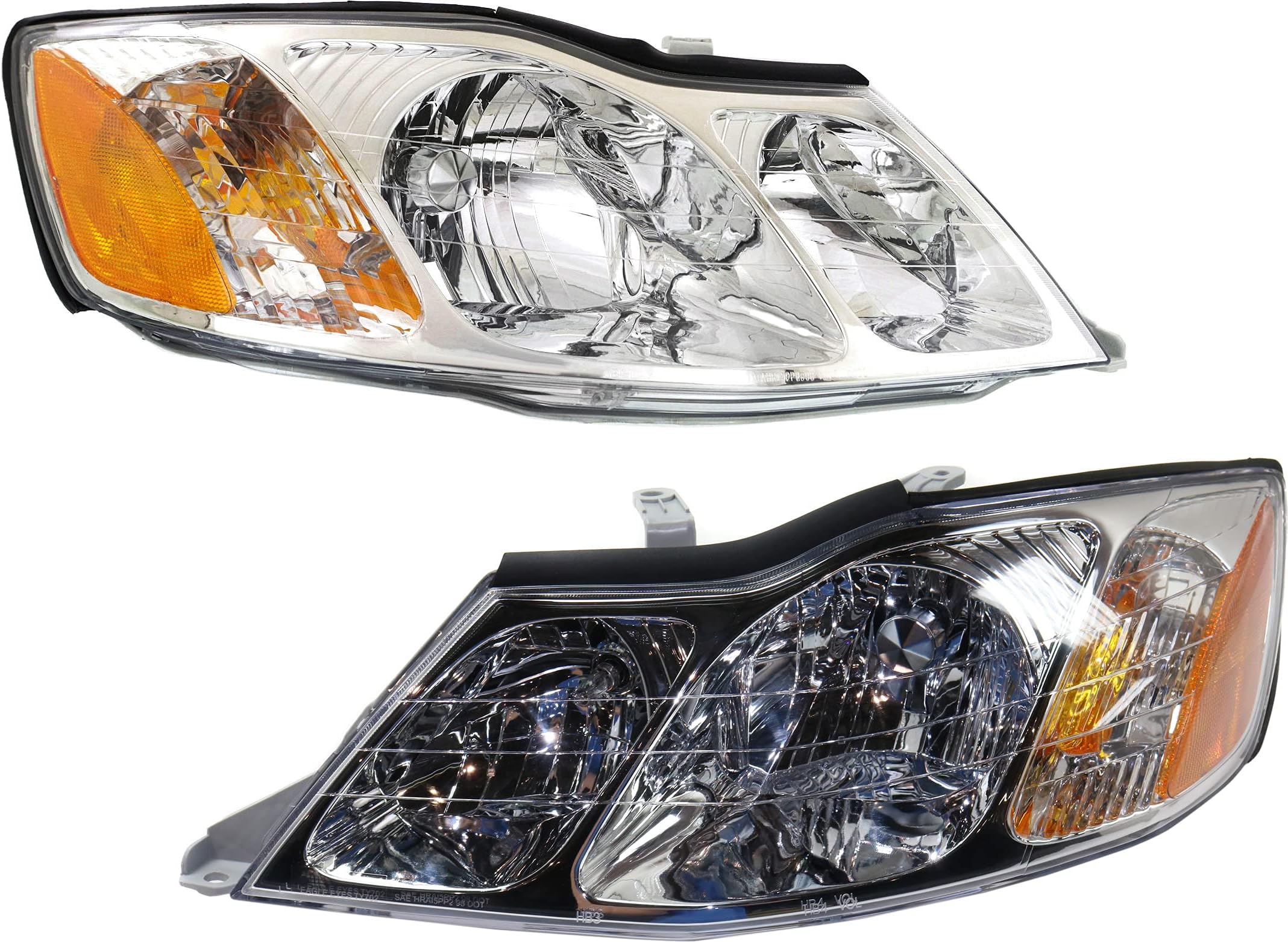 Set of 2 Driver and Passenger Side Headlights for 2000-2004 Toyota Avalon - TO2502132, TO2503132