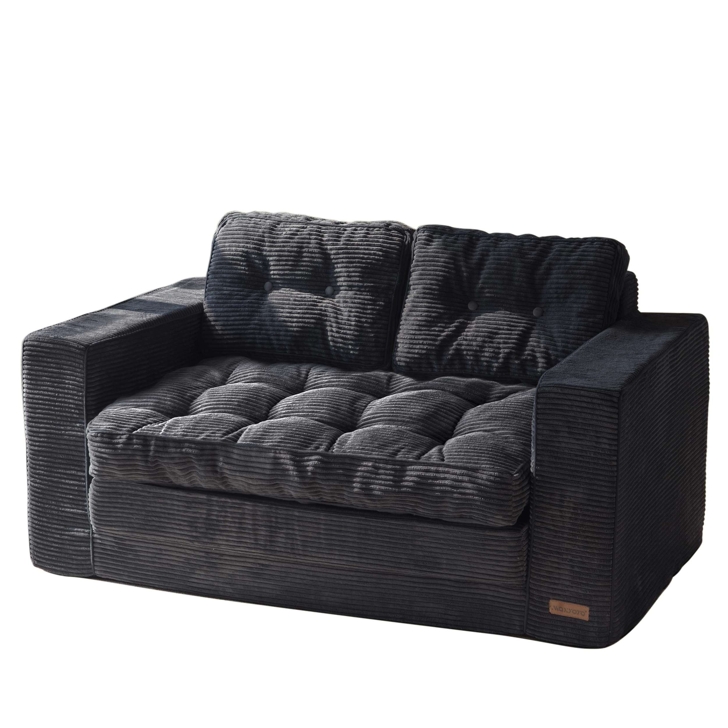MAXYOYO Sofá Cama Convertible, Colchón Plegable para Adultos, Sofá Cama Convertible con 2 Almohadas, Colchón de Invitados de 140 x 210 x 15 cm, Sofá para Sala de Estar y Dormitorio
