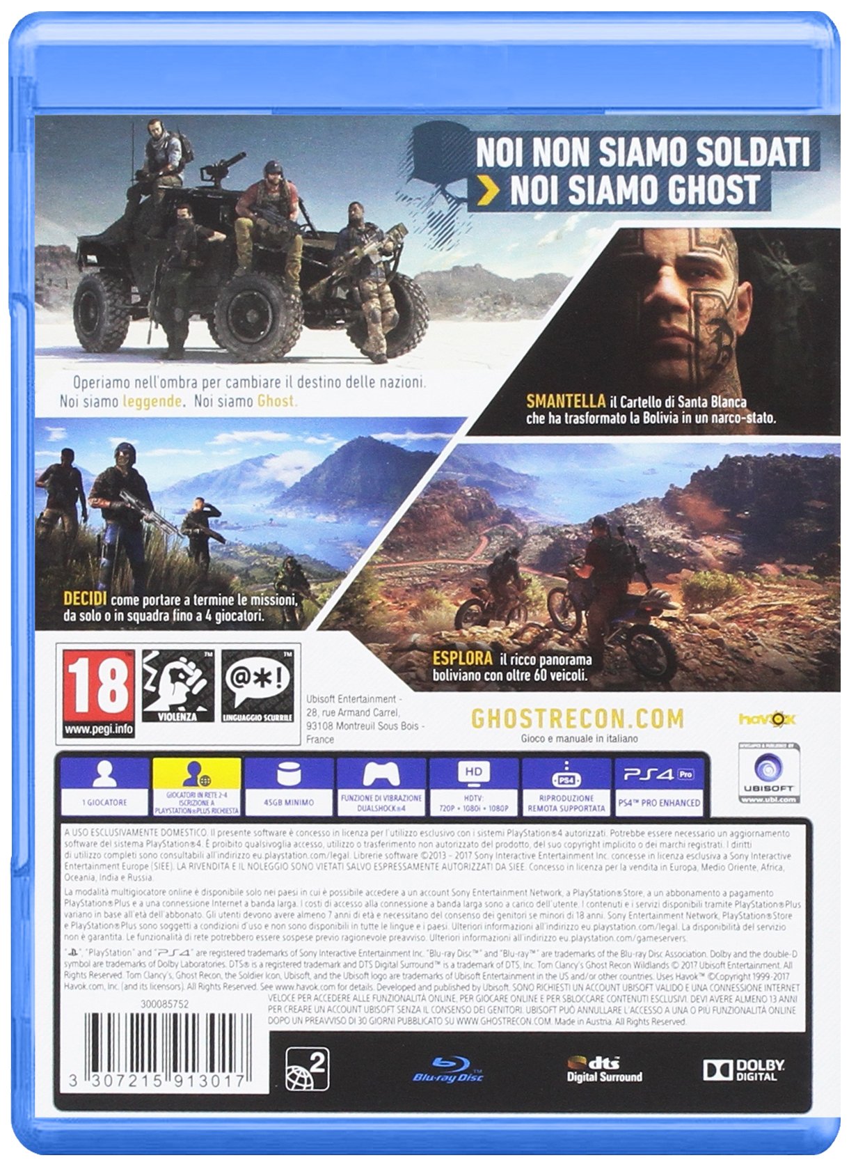Tom Clancy's Ghost Recon: Wildlands - PlayStation 4