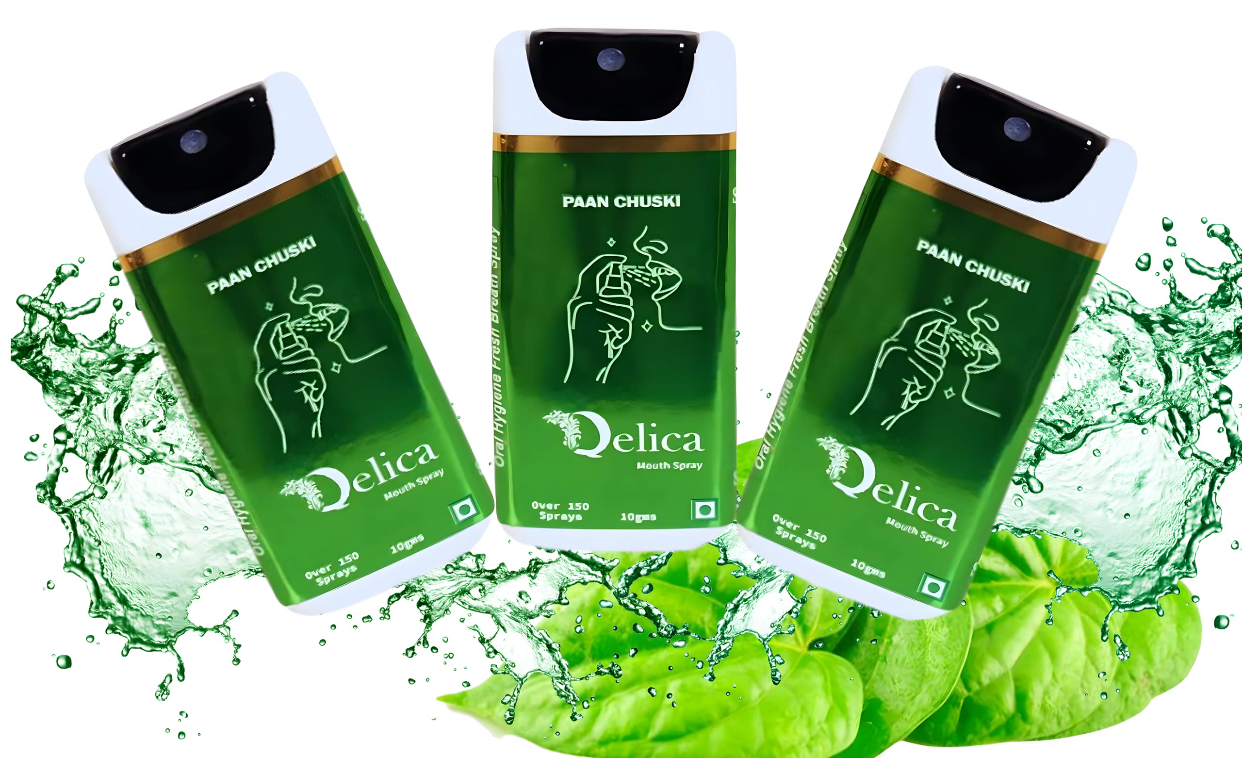 Qelica Instant Mouth And Breath Freshner Spray For Bad Breath | Longlasting Freshness |Instant Germ Kill Fresh Breath, Germ Fighting Formula (Paan Chuski Flavour 30gm) (Combo Pack of 3) (B0B51YB1LF) Amazon Price History, Amazon Price Tracker