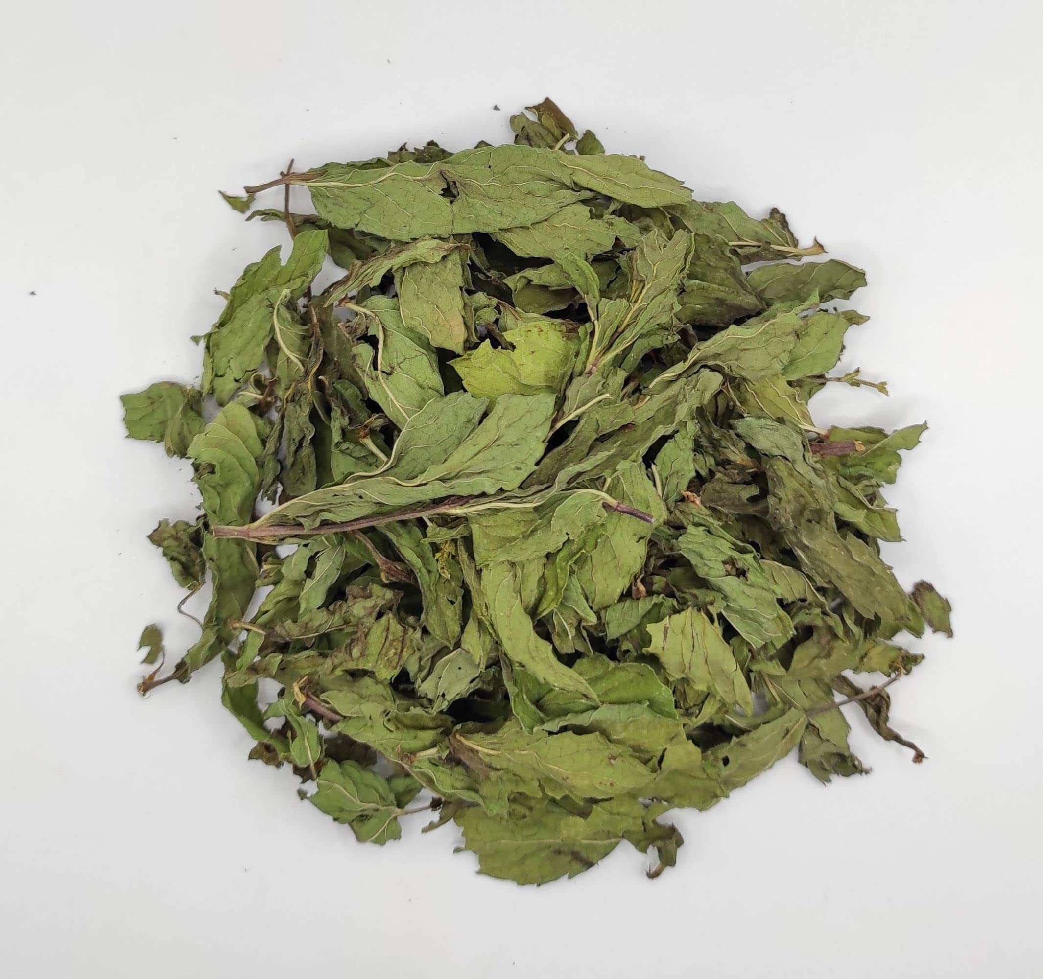 Menta Verde Essiccata Foglie Intere Tè 85g - 1,95kg Qualità Premium Mentha Spicata (1950 grammi)