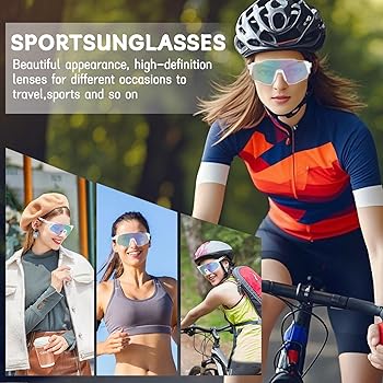Kapvoe-Lunettes de soleil de cyclisme photochromiq... – Grandado