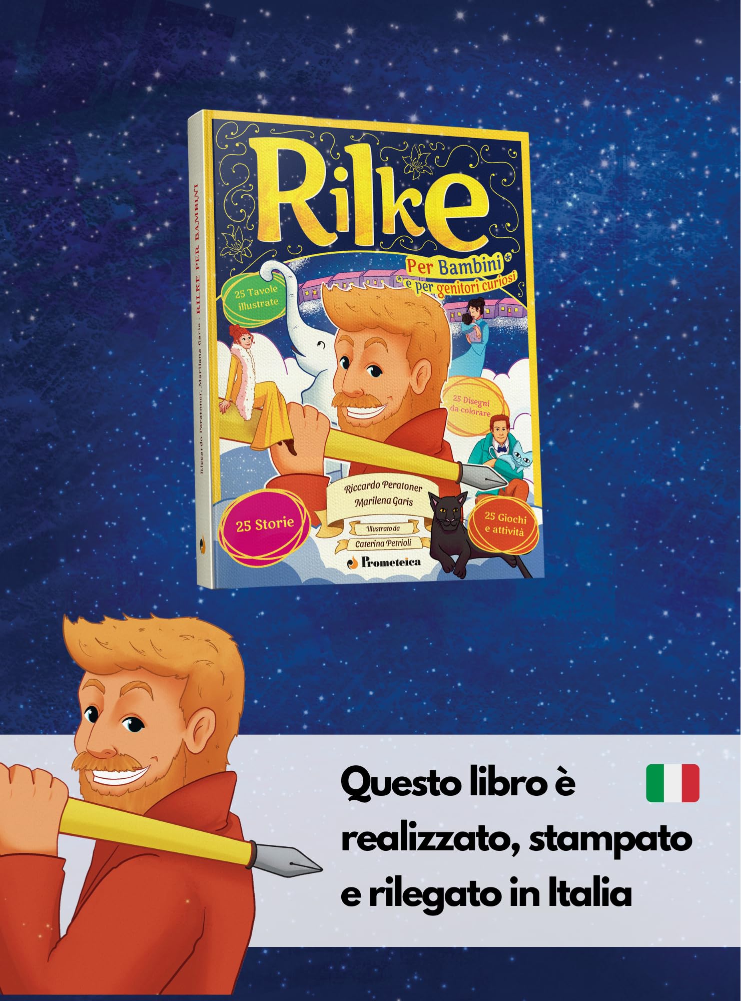 Rilke per bambini (e per genitori curiosi). Vita e poesia