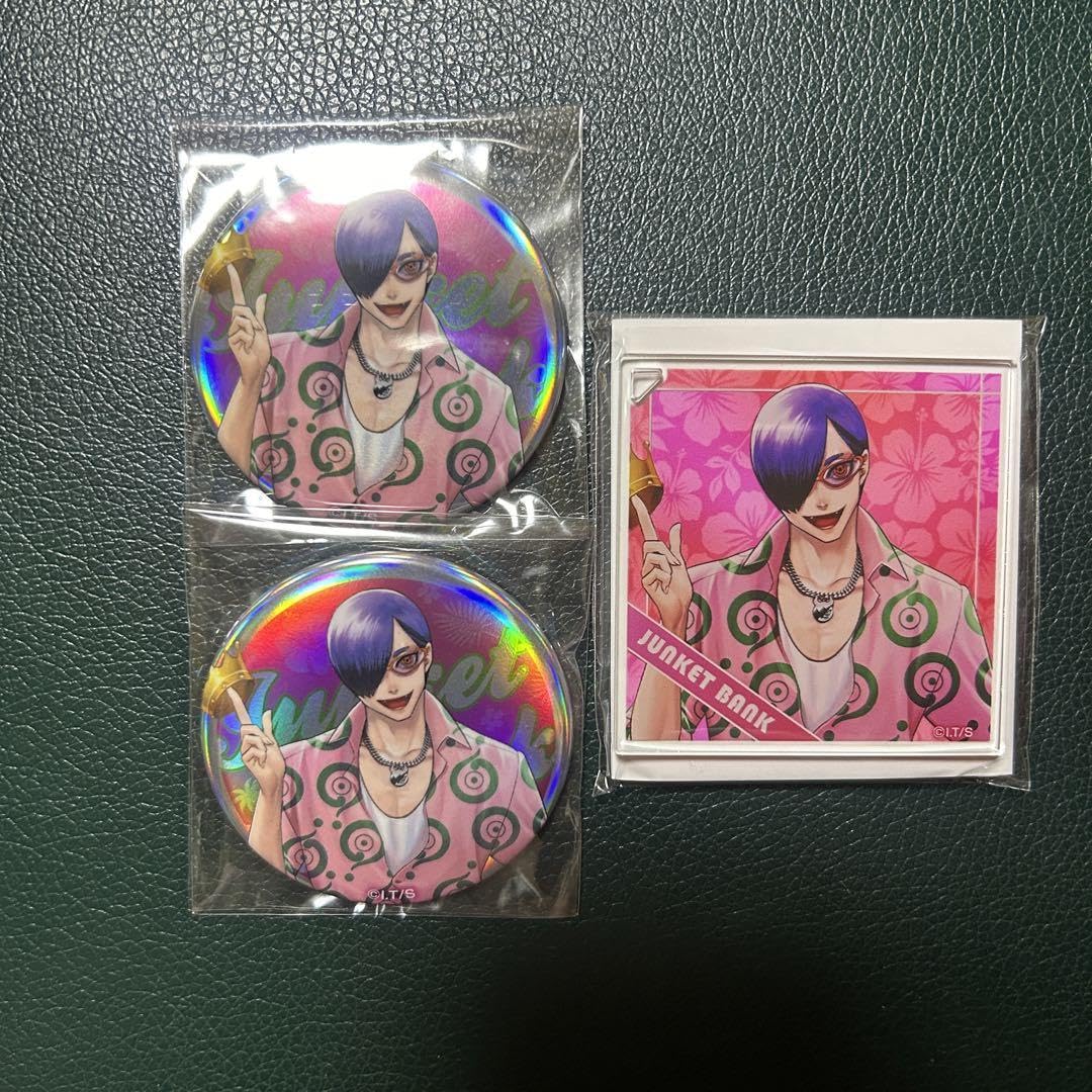 ジャンケットバンク叶黎明アクリルスタンド缶バッジキーホルダーまとめ売り