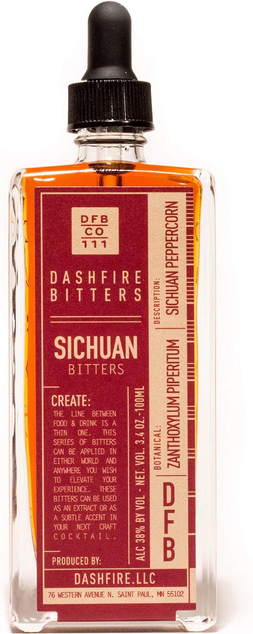 Dashfire Sichuan Peppercorn Cocktail Bitters 100ml