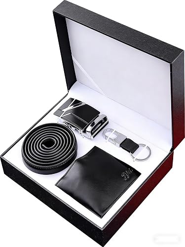 Gifts for Men Gifts for Him Fathers Day Dad Gifts Birthday Gifts for Men Valentines Anniversary Day Gift Wedding Christmas for Him Men Dad, Black, 120cm*3.5cm, Modern