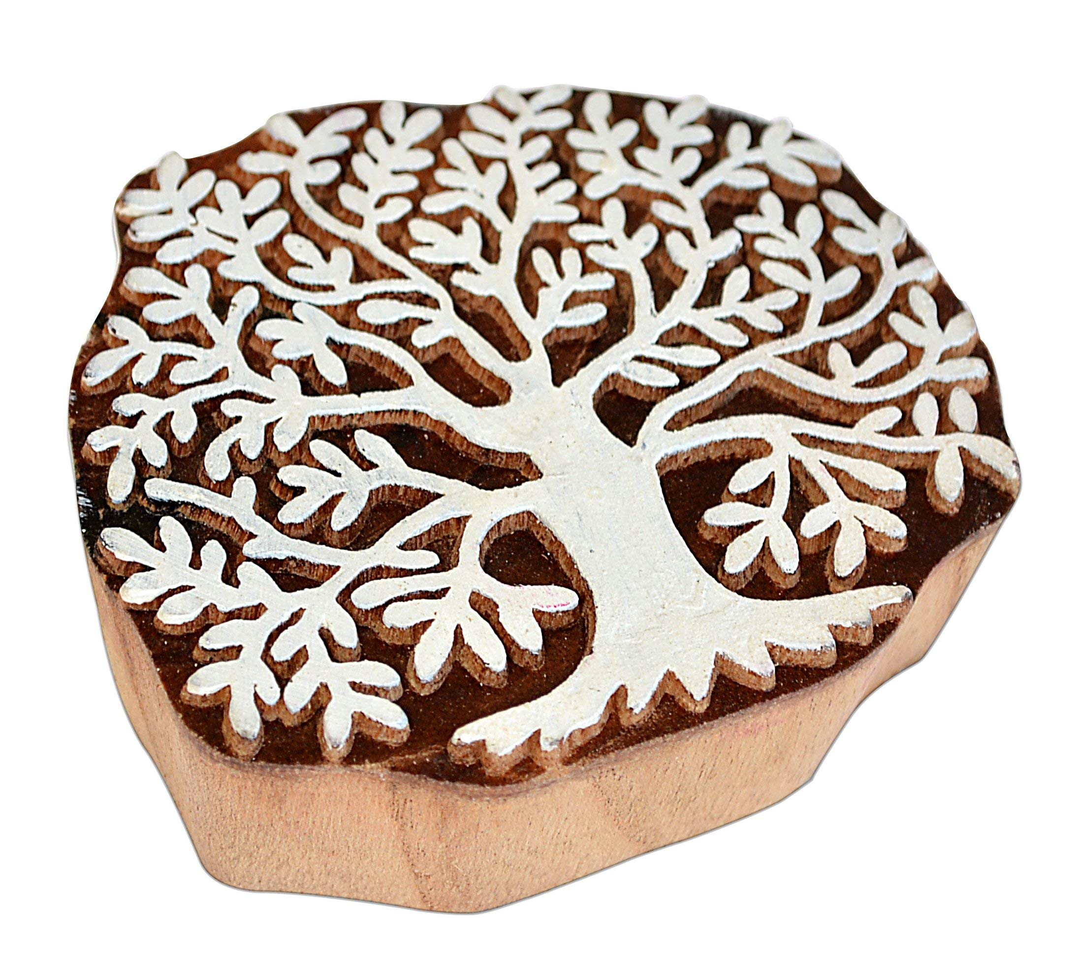 Itsy Bitsy- Hand Carved Wooden Printing Block- Banyan Tree