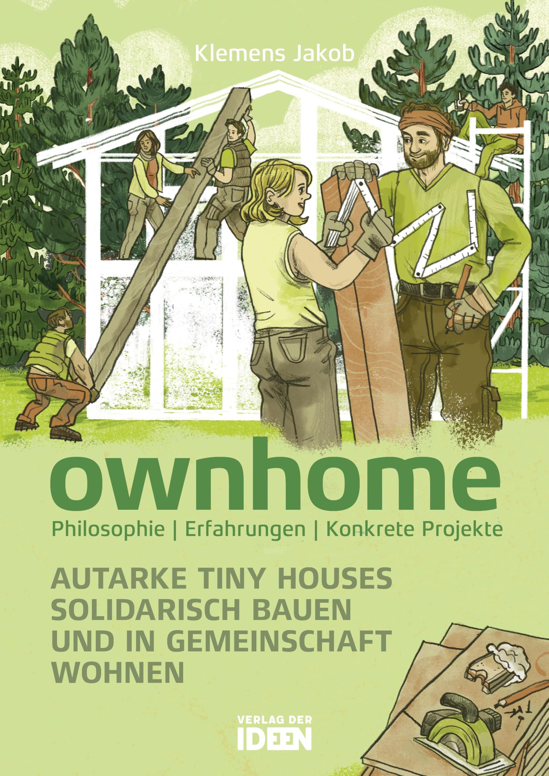 Tiny houses autarkes solidaires : le livre officiel Ownhome